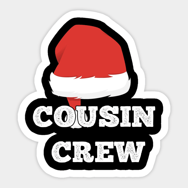 Cousin crew pajama gift christmas family Sticker by Flipodesigner